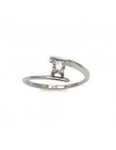 MD 028 Inel aur alb cu diamant 2