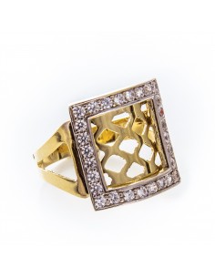 MI 039 Inel aur galben si... 2